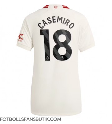 Manchester United Casemiro #18 Replika Tredje Tröja Damer 2023-24 Kortärmad